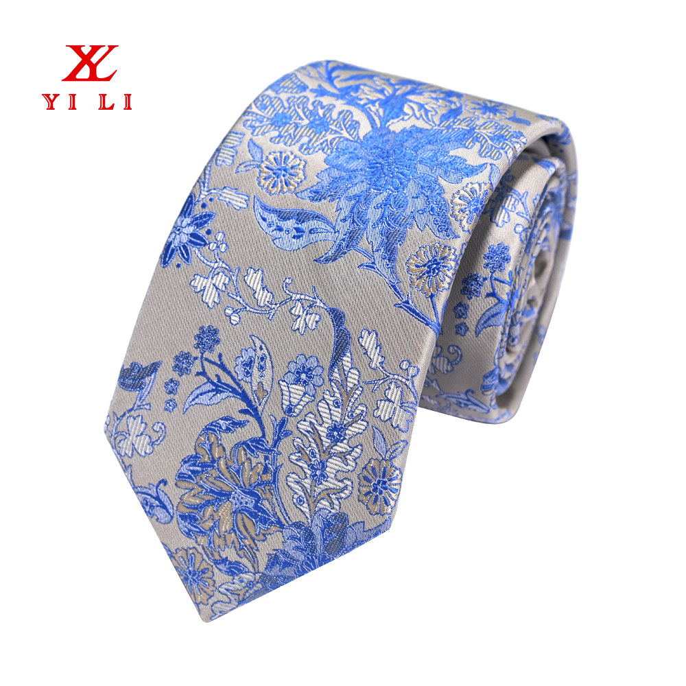 時尚新款滌絲領(lǐng)帶淺色中性休閑提花領(lǐng)帶